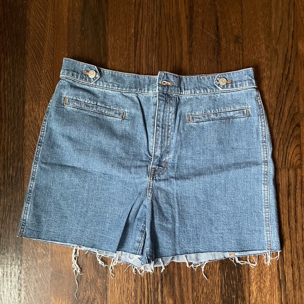 Madewell NWT denim cutoff shorts